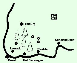 Karte Südschwarzwald